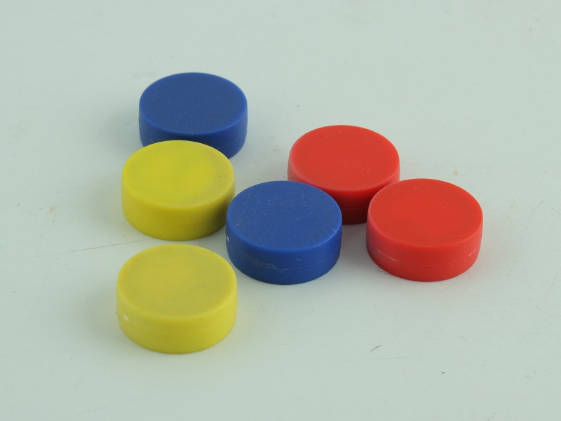 Plastic Coated Disc Magnets